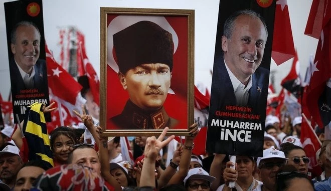 Εκλογές στην Τουρκία: Κοσμοσυρροή για τον Ιντζέ – Απειλεί με αποκαλύψεις ο Ερντογάν (βίντεο)